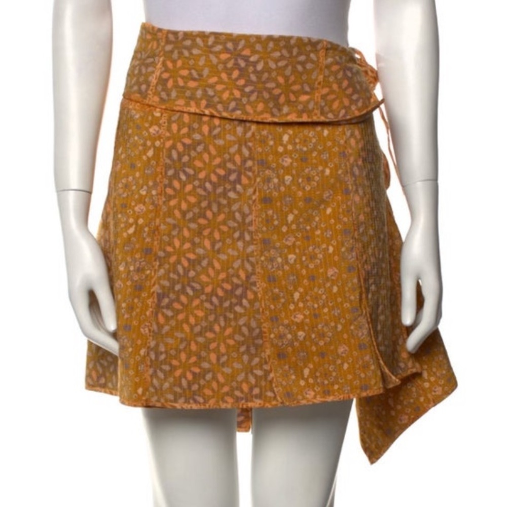 Floral Asymmetrical Skirt - Ulla Johnson Dimi Skirt